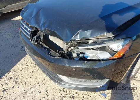 2012 Volkswagen Passat 2.5L Sel из США, поврежденный, VIN 1VWCP7A3XCC026664